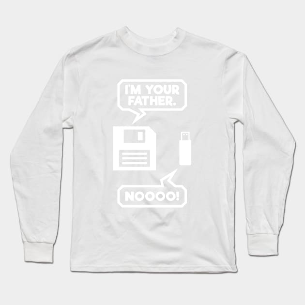 I'm your father, nooo funny T-shirt Long Sleeve T-Shirt by RedYolk